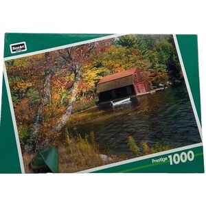 Little Squam Lake 1000 Piece Puzzle Rose Art Brand 18.93" x 26.75" Completed